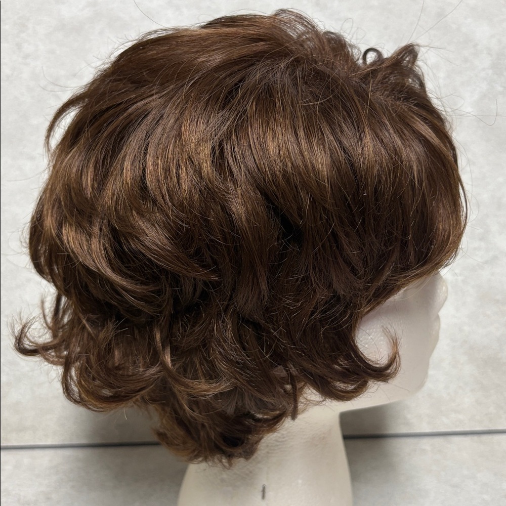 Short Brown Women's Wig - Picture 2 of 13